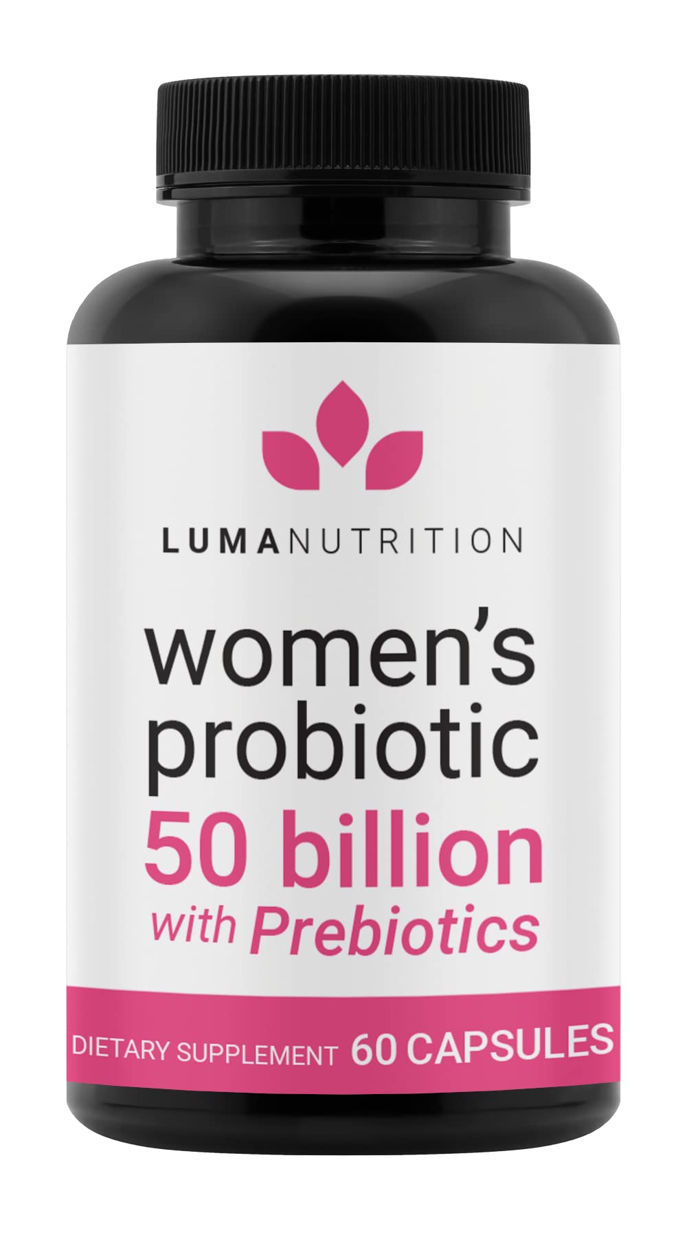 Luma Nutrition Probiotics for Women with Prebiotics - 50 Billion CFU - Formulated for Digestive Luma Nutrition uk supplements