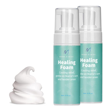Witch Hazel Spray | Perineal Spray Postpartum Essentials Foam | Postpartum Spray - Perineal Healing Foam for Post Partum Care and Recovery an Essential for Labor (2 Pack) Mama & Wish uk supplements