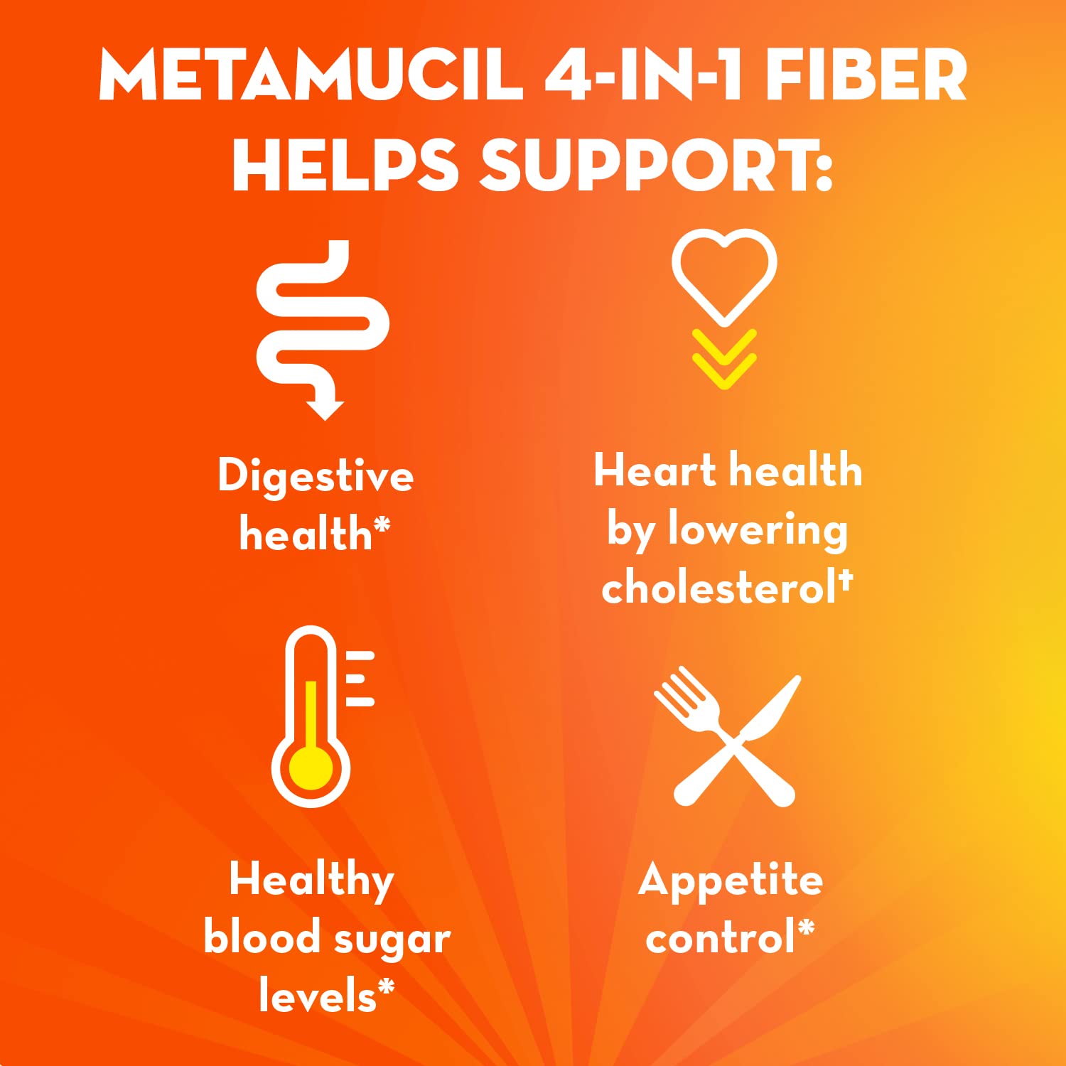 Metamucil, Daily Psyllium Husk Powder Supplement with Real Sugar, 4-in-1 Fiber Metamucil uk supplements