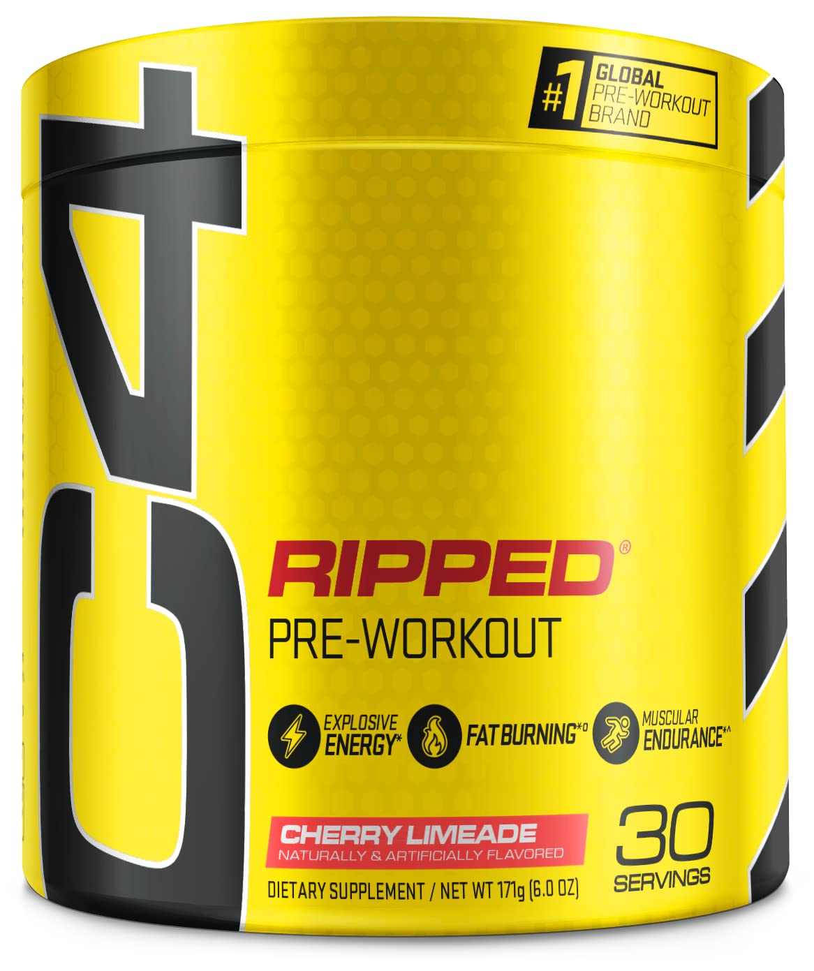 Cellucor C4 Ripped Pre Workout Powder Cherry Limeade | Creatine Free + Sugar Free Cellucor uk supplements