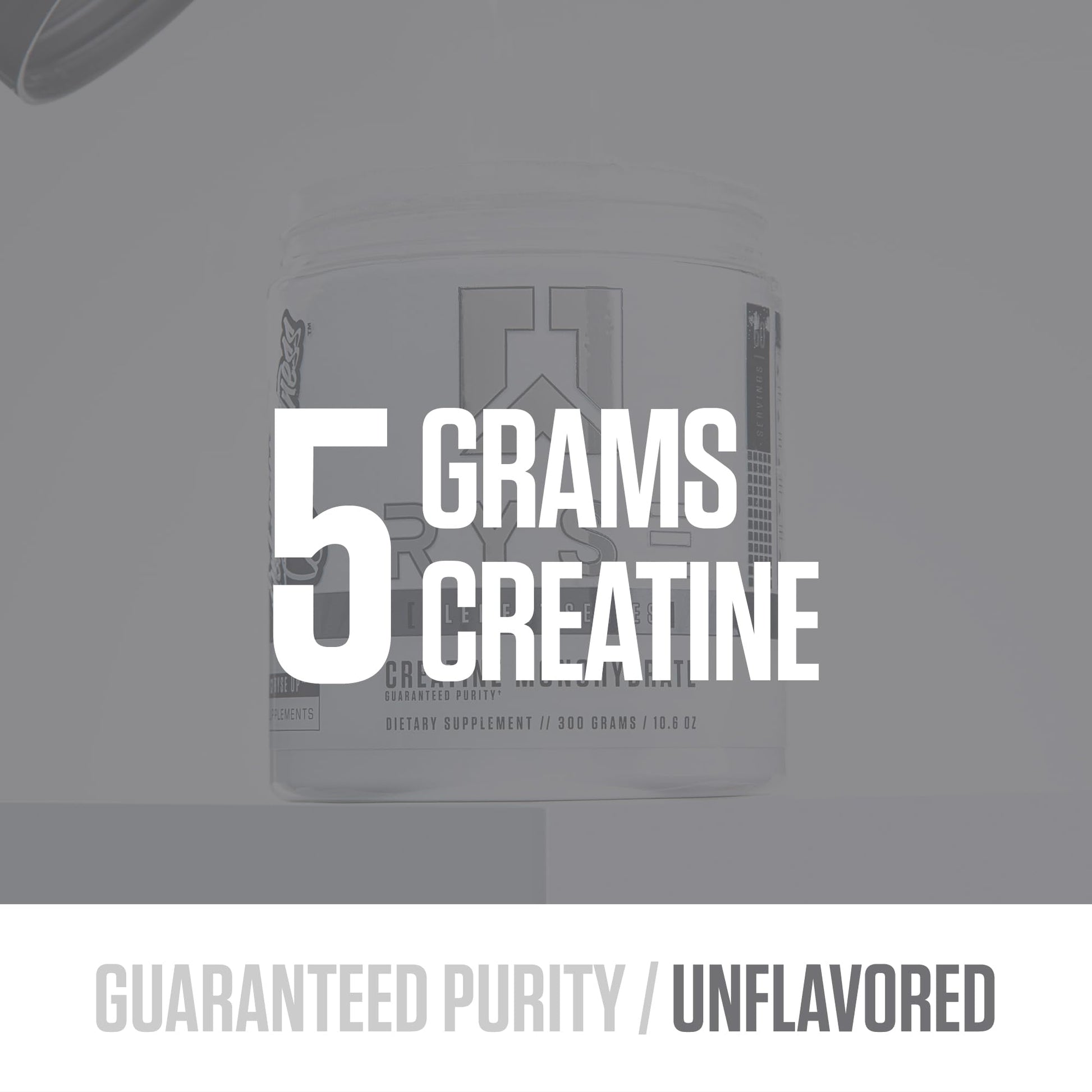 RYSE Creatine Monohydrate Powder - Unflavored - Supports Men & Women Lean Muscle Growth, Strength, Power, and Endurance - Helps Reduce Fatigue and Improve Workout Recovery - 100 Servings. RYSE Up Supplements uk supplements