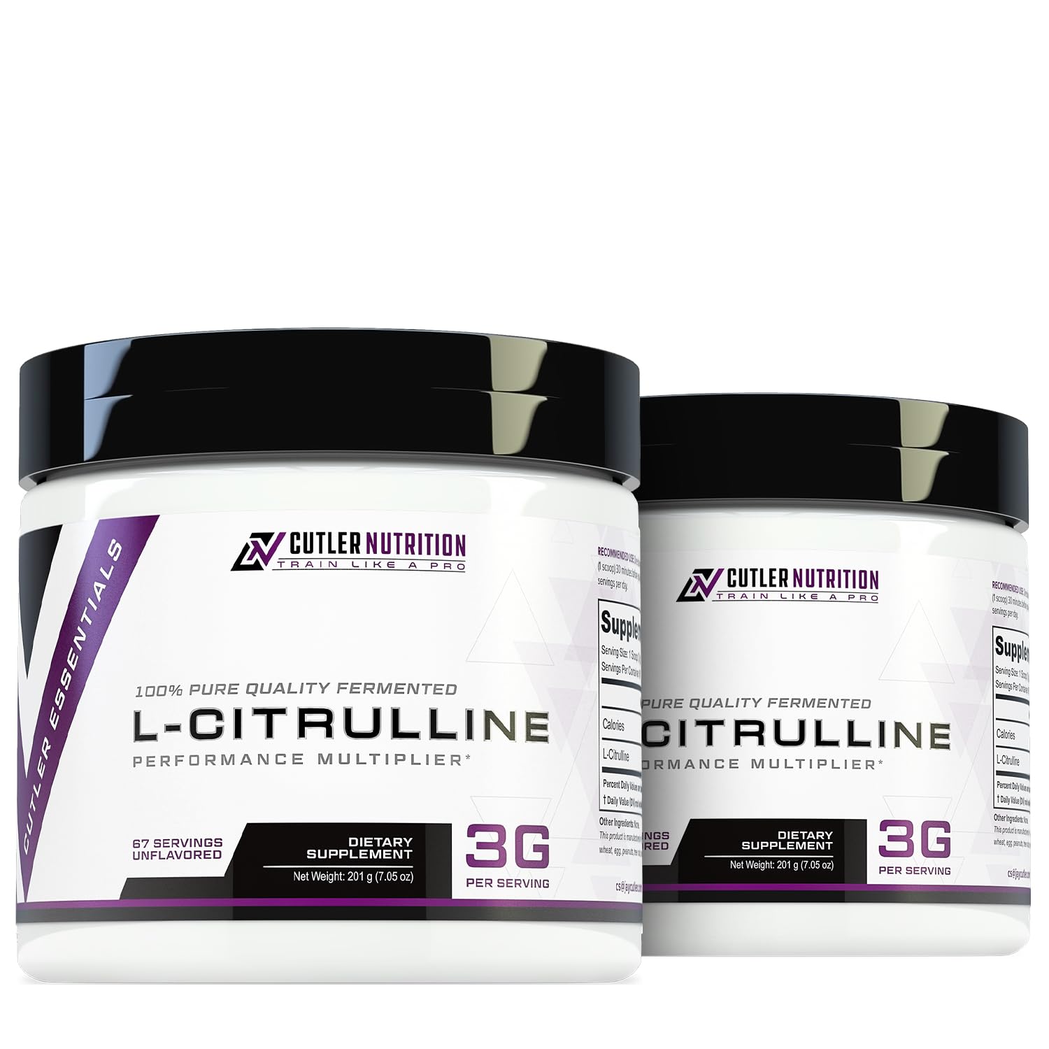 Cutler Nutrition Jay Essentials 100% Pure L-Citrulline Powder Unflavored 3g Per Serving Cutler Nutrition uk supplements