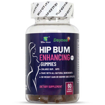 Wins Town Hip Butt Enhancement Gummies, Booty Multivitamins Supplements for Firm and Lift Bigger Buttocks for Women, 60 Count Wins Town uk supplements