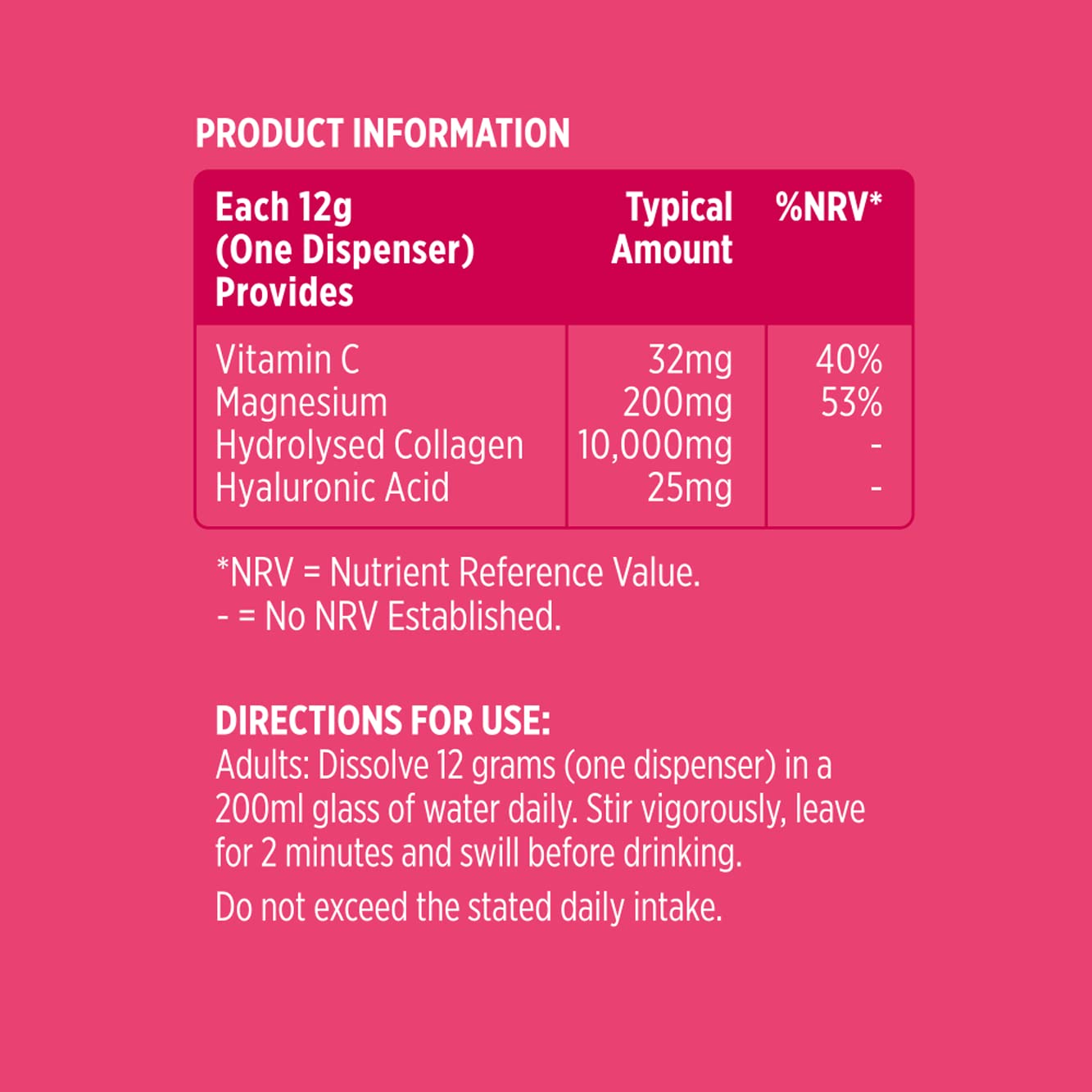 Vitawell Collagen Total Beauty Powder | 200g Lemon Flavour Hydrolysed Collagen Powder Vitawell uk supplements