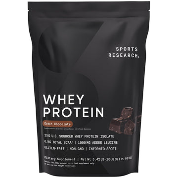 Sports Research Whey Protein - Sports Nutrition Whey Isolate Protein Powder Sports Research uk supplements