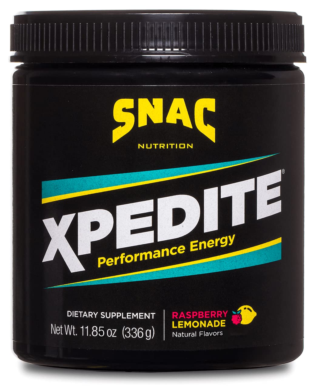 SNAC XPEDITE Preworkout Performance Energy Drink Supplement, Raspberry Lemonade SNAC uk supplements