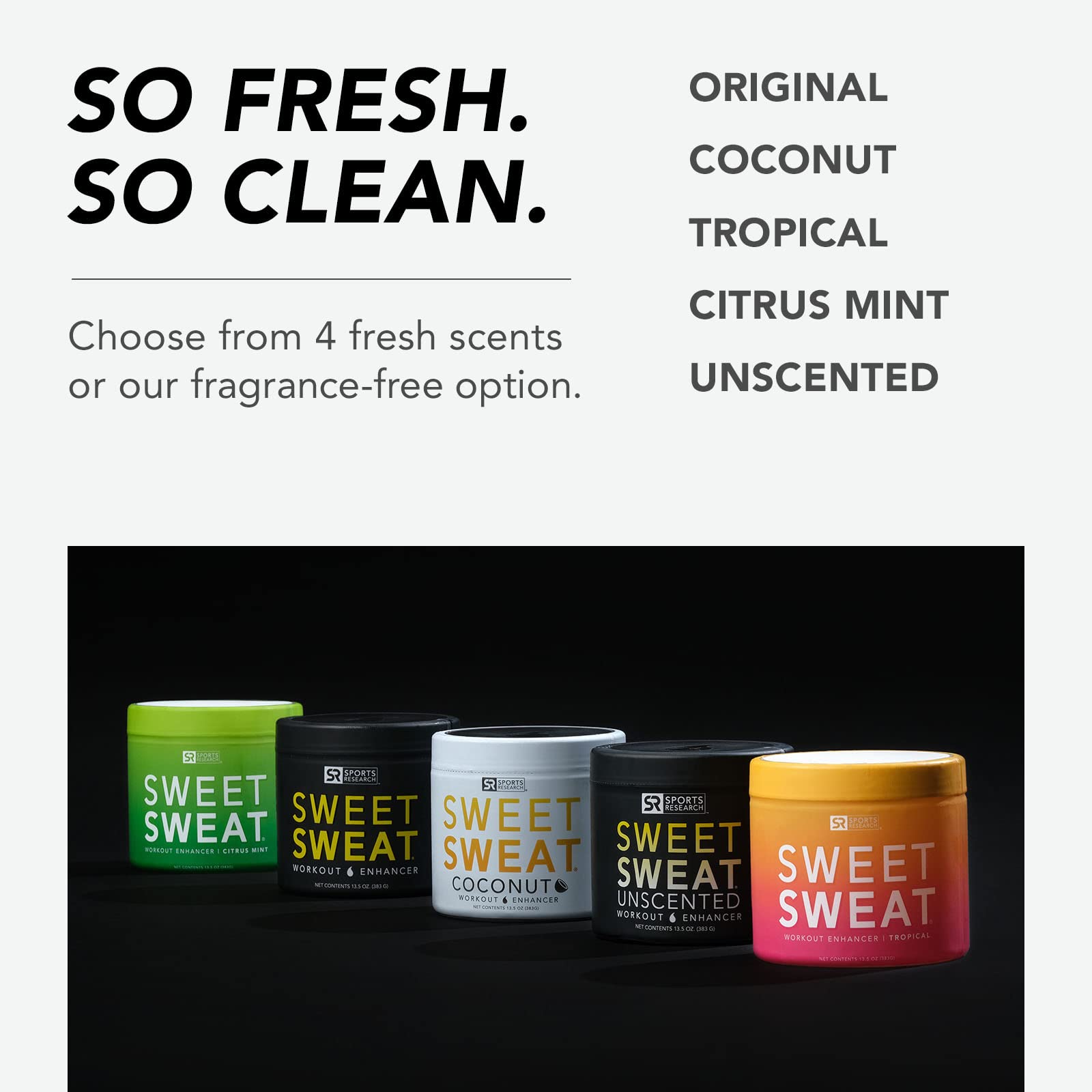 Sweet Sweat Workout Enhancer cream- 13.5 oz Jar Sports Research uk supplements