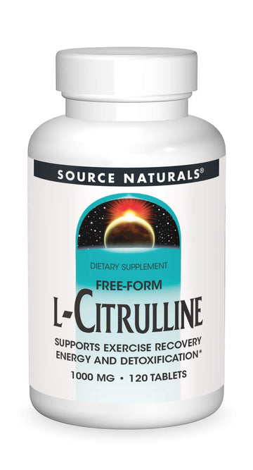 Source Naturals L-Citrulline 1000mg - Nitric Oxcide Booster - 120 Tablets Source Naturals uk supplements