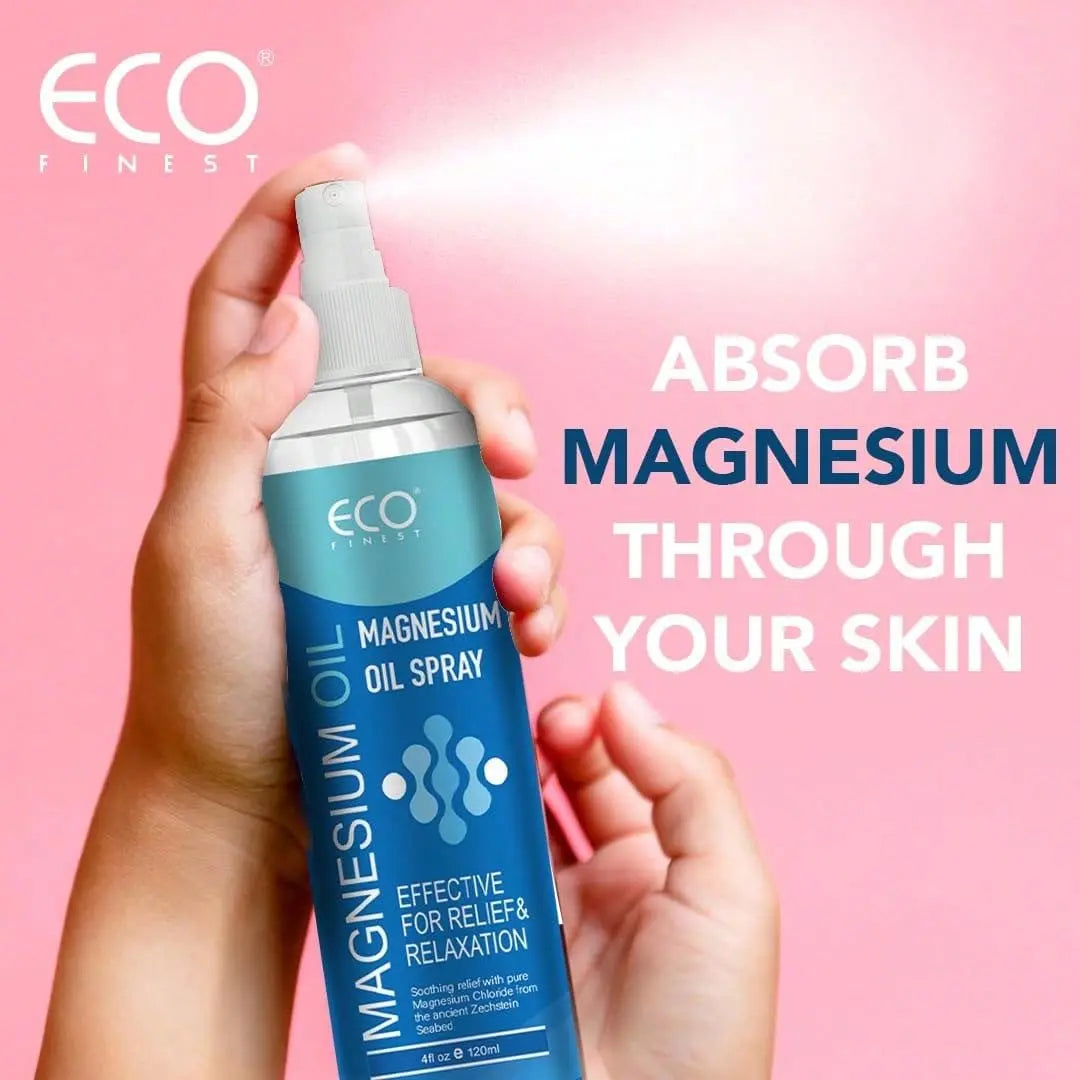 Magnesium Oil Spray For Muscle & Joint Relief – Natural Relaxation & Sleep Support, 4oz Fast-Absorbing Body Mist generic uk supplements