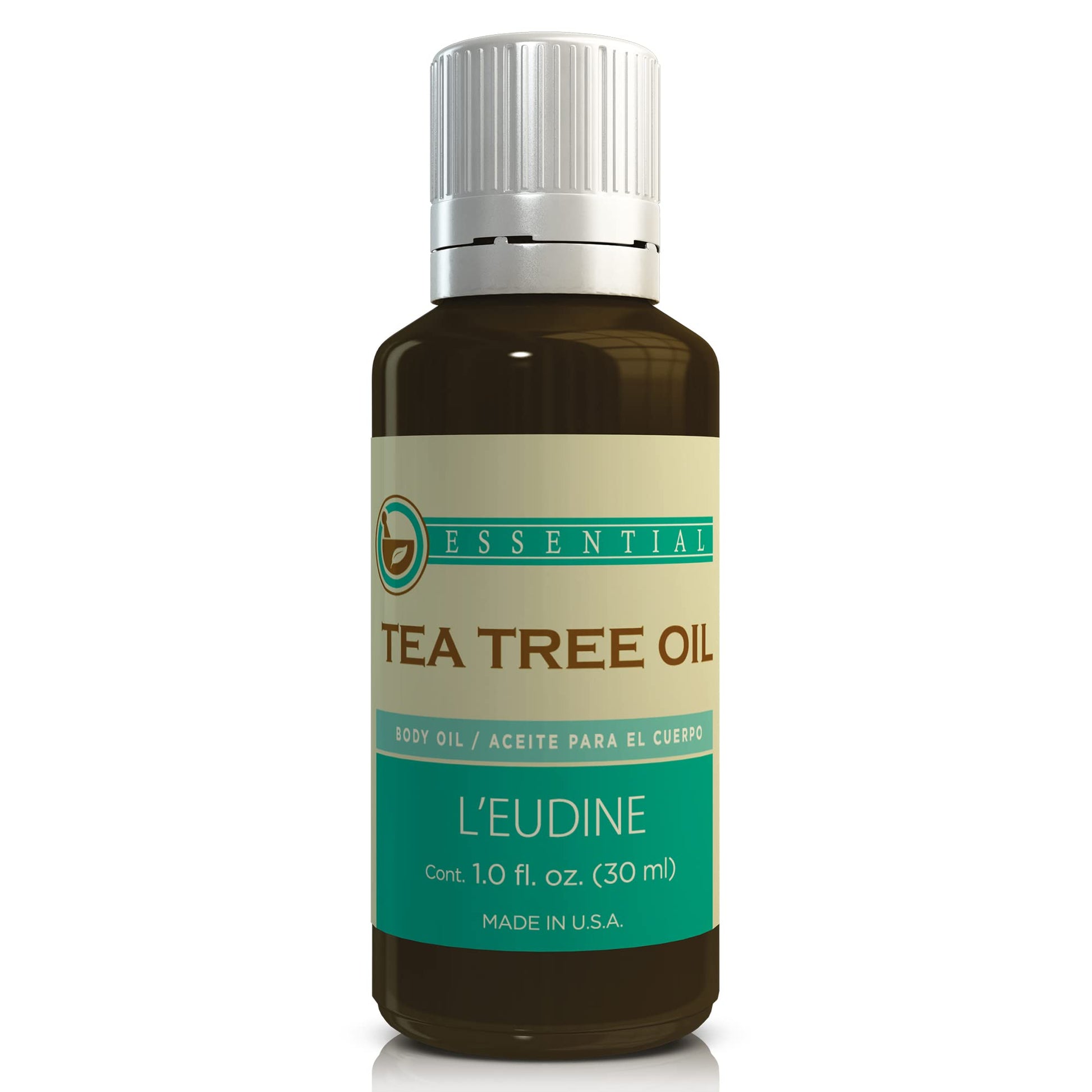 L’EUDINE Tea Tree Oil – 1fl Oz Multipurpose Body Oil for Acne, Toenail Problems, Dandruff, Skin Bites L'eudine uk supplements