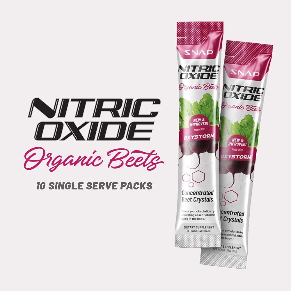 Snap Supplements Nitric Oxide Organic Beet Root Powder, Circulation Superfood On-The-Go Snap Supplements uk supplements