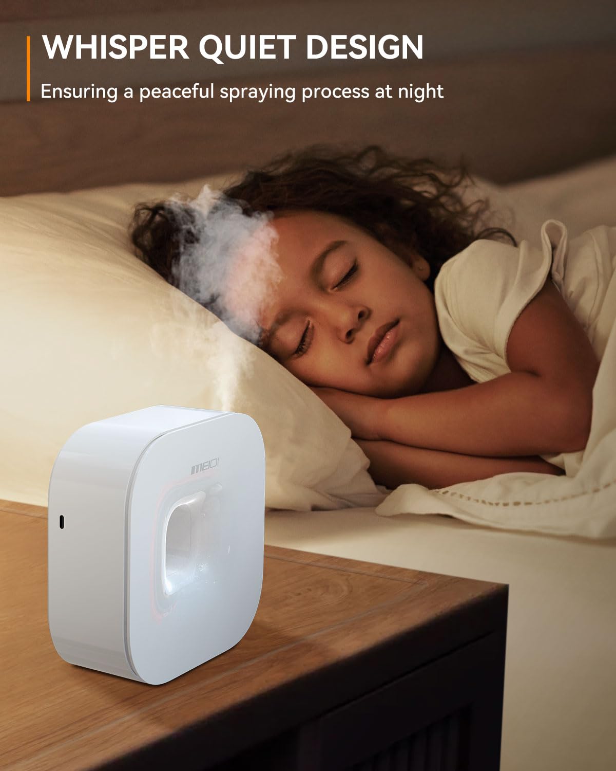 MEIDI Waterless Essential Oil Diffuser - Bluetooth Cordless Aromatherapy Diffuser with App Control MEIDI uk supplements