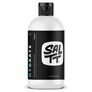 SALTT - Hydrate (8.3 oz) - Electrolytes Drops - Energy Boost - Sodium, Potassium, Magnesium, Zinc, Copper - Unflavored - Ultra Low Carb - Zero Sugar, Vegan, Gluten Free, Non GMO - By Keto Chow Keto Chow uk supplements