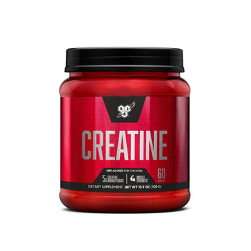 BSN Micronized Creatine Monohydrate Powder, Unflavored Creatine Powder, Micronized, Supports Muscle Building, Supports Muscle Strength, Gym Supplement, 5g per Serving, 5000mg per Servings, 60 Servings BSN uk supplements
