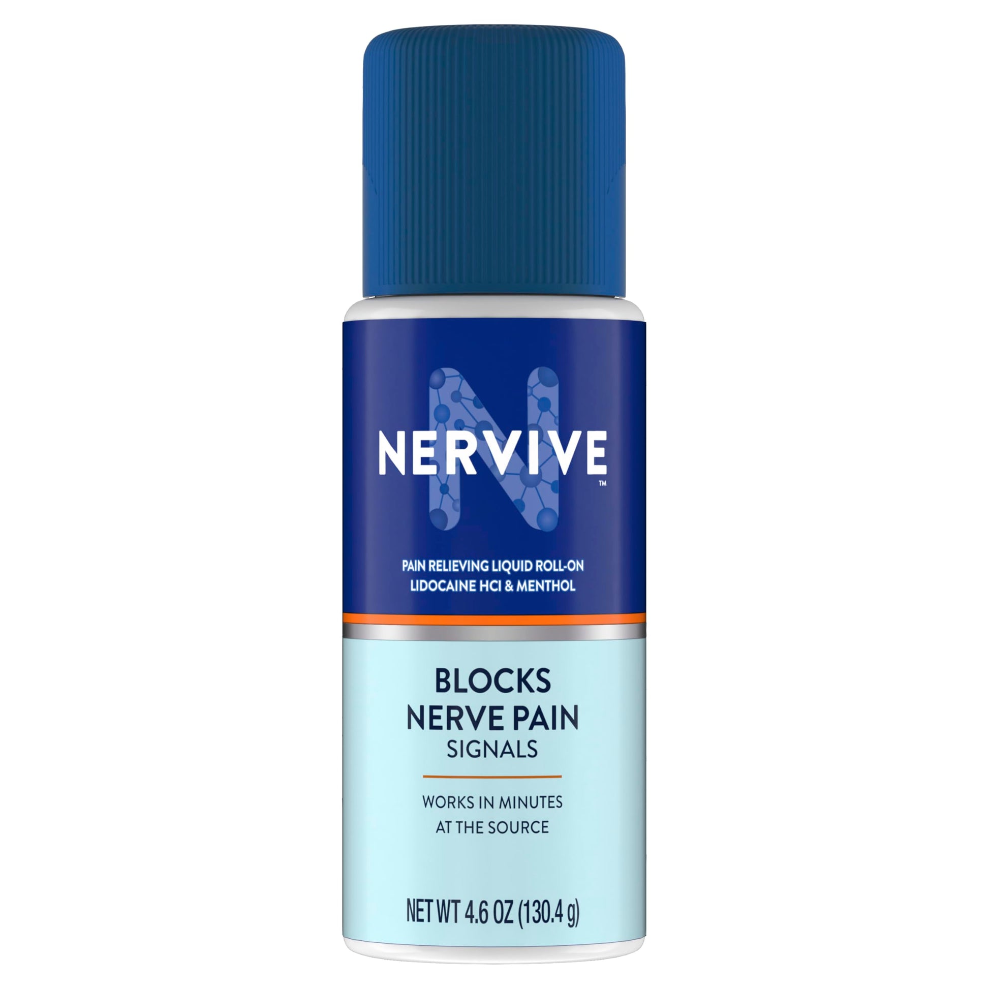 Nervive Pain Relieving Roll On, Lidocaine Roll On, Nervive Pain Relief, Lidocaine Topical, Foot Pain, Leg Pain, Hand Pain, Max Strength Formula, 4.6oz Nervive uk supplements