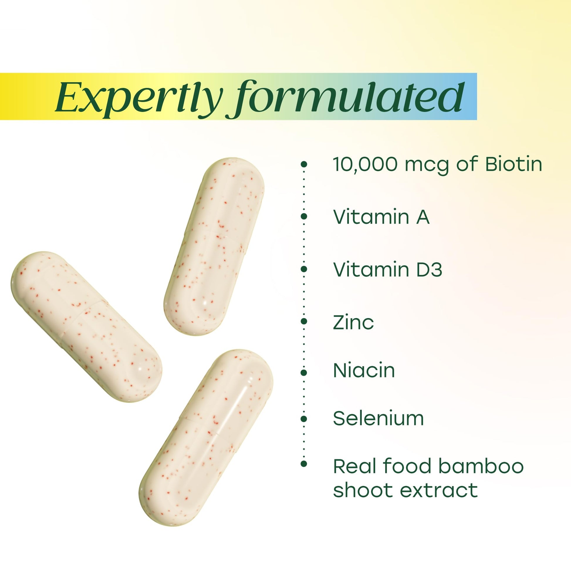 MegaFood Hair Growth – Clinically Studied Lustriva & Hyaluronic Acid - Biotin 10000mcg, Thicker & Fuller Existing Hair Growth Vitamins - 30 Vegetarian Capsules, 30 Servings MegaFood uk supplements