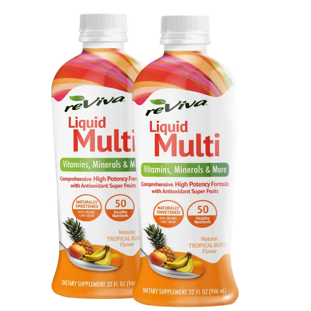 ReViva Liquid Multivitamin Twin Pack Liquid ReViva uk supplements