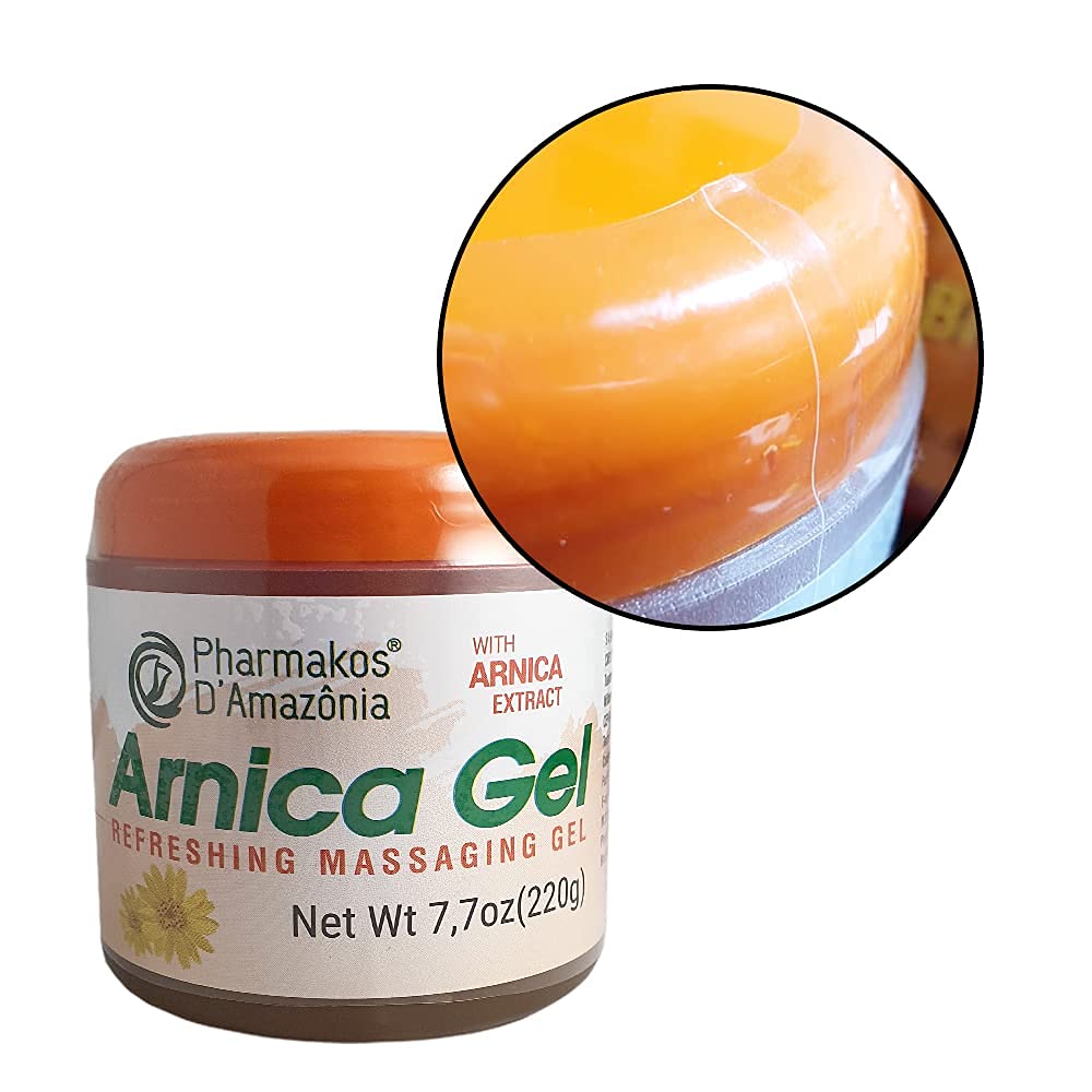 Pharmakos Arnica Gel Cream, Refreshing Massage Gel for Bruises, Swelling and Relief, 7.7 oz Pharmakos uk supplements