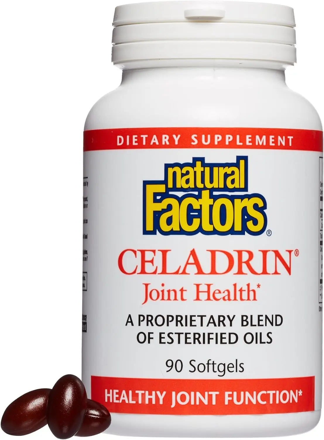 Natural Factors, Celadrin Joint Health, Promotes Flexibility, Mobility and Joint Function, 90 Softgels Natural Factors uk supplements