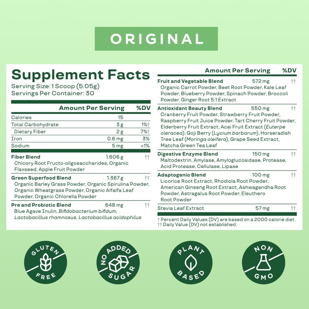 Bloom Nutrition Greens and Superfoods Powder for Digestive Health, Greens Powder Bloom Nutrition uk supplements