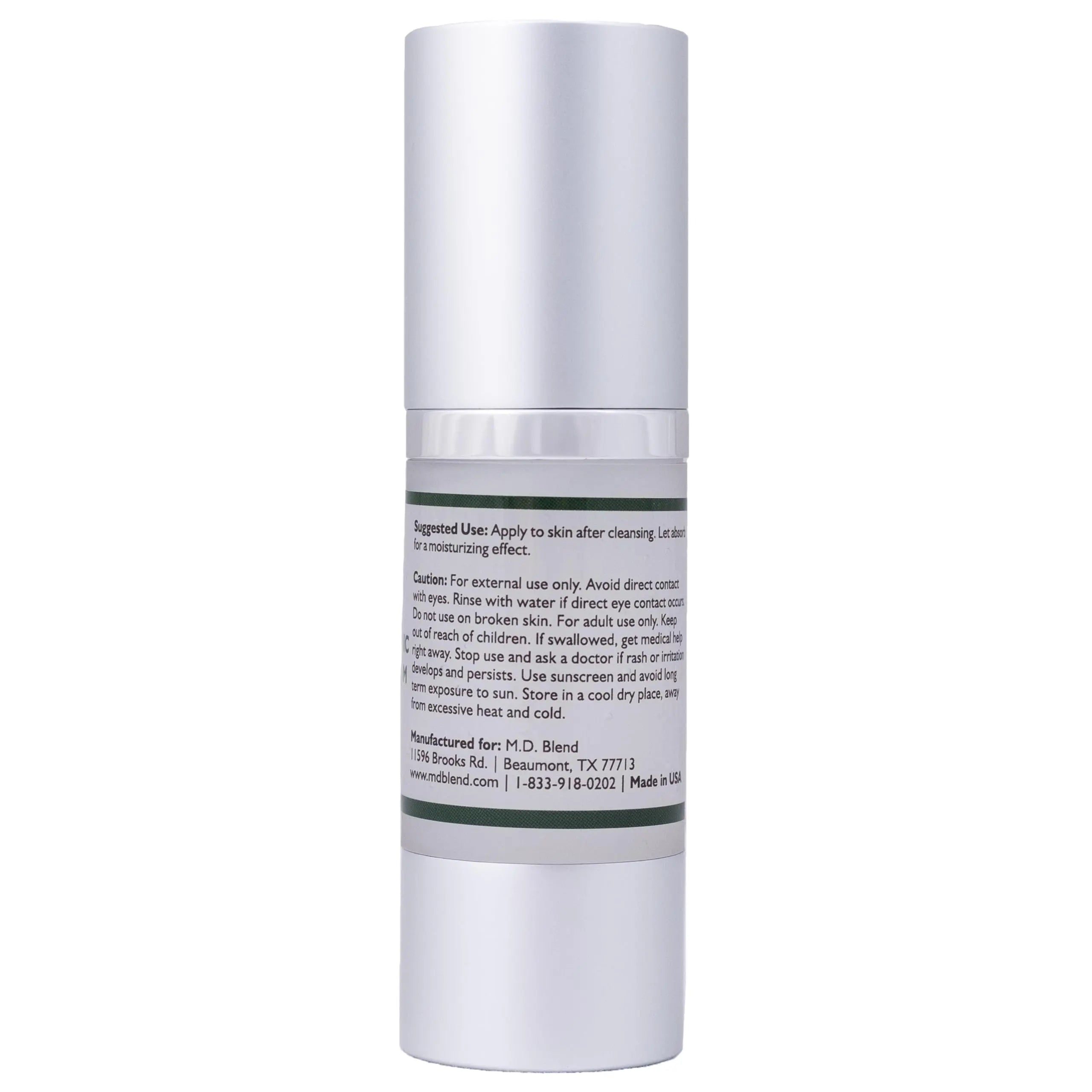 M.D. Blend Wellness Bundle with joint health supplement (120 capsules) & lightweight face hydrating hyaluronic acid serum (30 ml) featuring an airless pump, daily wellness skincare + joint support duo M.D. Blend uk supplements