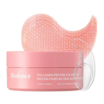 BIODANCE Collagen Peptide Eye Patches, Anti Wrinkle & Smile Line Patches for Face, Under Eye Mask for Fine Lines & Eye Bags, Travel Essentials & Self Care Gifts for Women, Korean Skin Care (60 Count) BIODANCE uk supplements