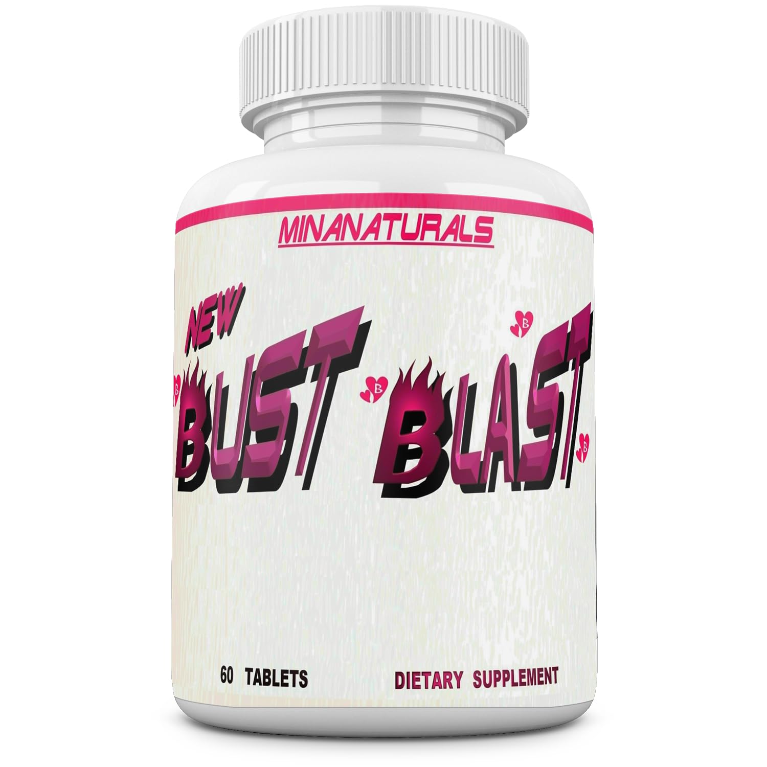 MINANATURALS Bust Blast Loaded Increase Breast Size Fast. Female Breast Enhancement - Bigger Boobs and Butt Pills. 60 Tablets MINANATURALS uk supplements