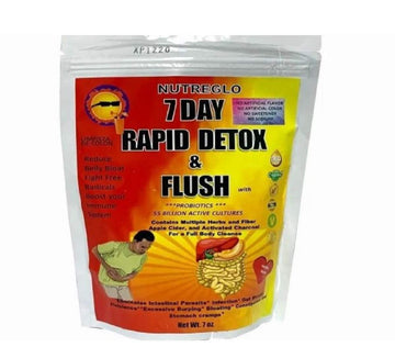 Nutreglo 7 Day Rapid Fiber Full Body Detox & Cleanse | All Natural, Healthy, Whole Body Nutreglo uk supplements