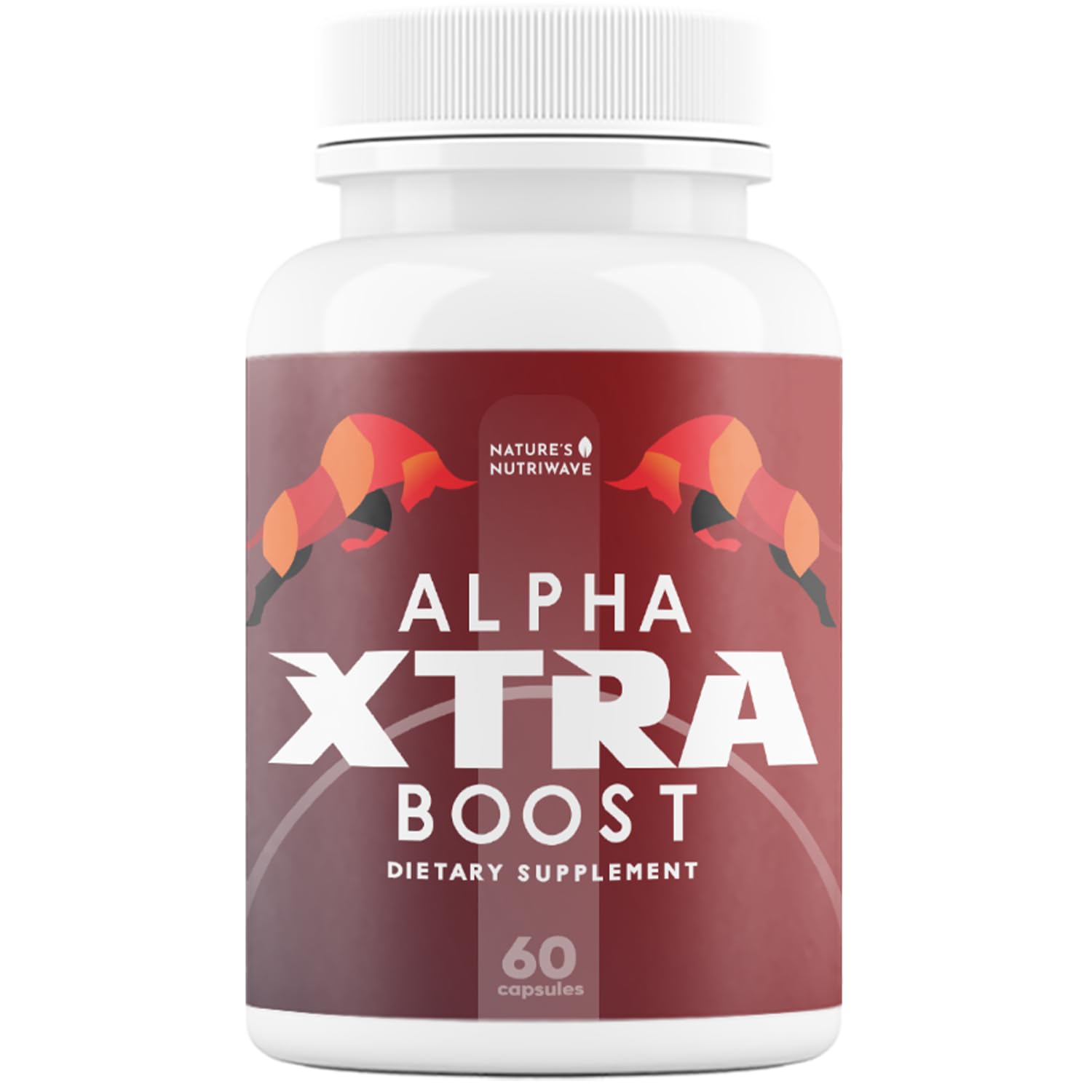 Nature’s NutriWave Alpha XtraBoost Capsules – Natural Men’s Supplement with Saw Palmetto, Fenugreek, L-Tyrosine & Herbal Blend, Made in USA – 60 Caps, 1 Month Supply Nature’s NutriWave uk supplements