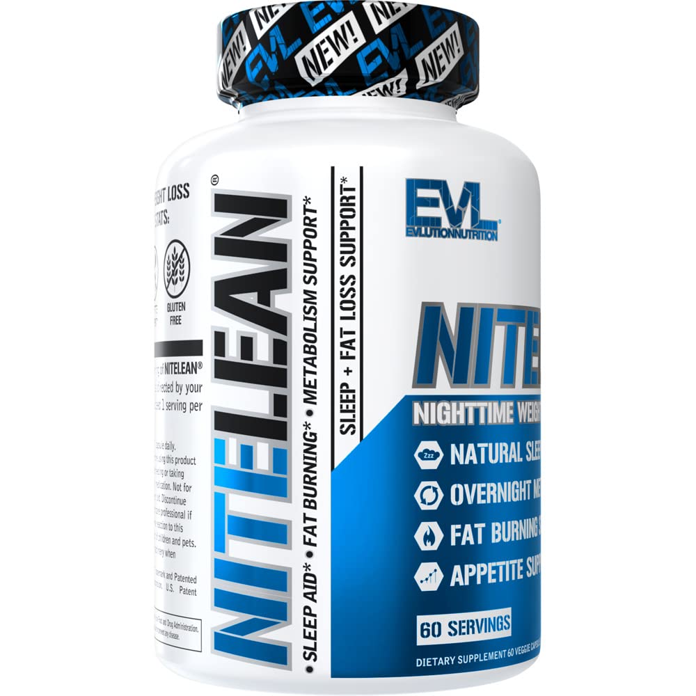 Evlution Nutrition Night Time Fat Burner Support - Overnight Sleep and Weight Loss Support Evlution uk supplements
