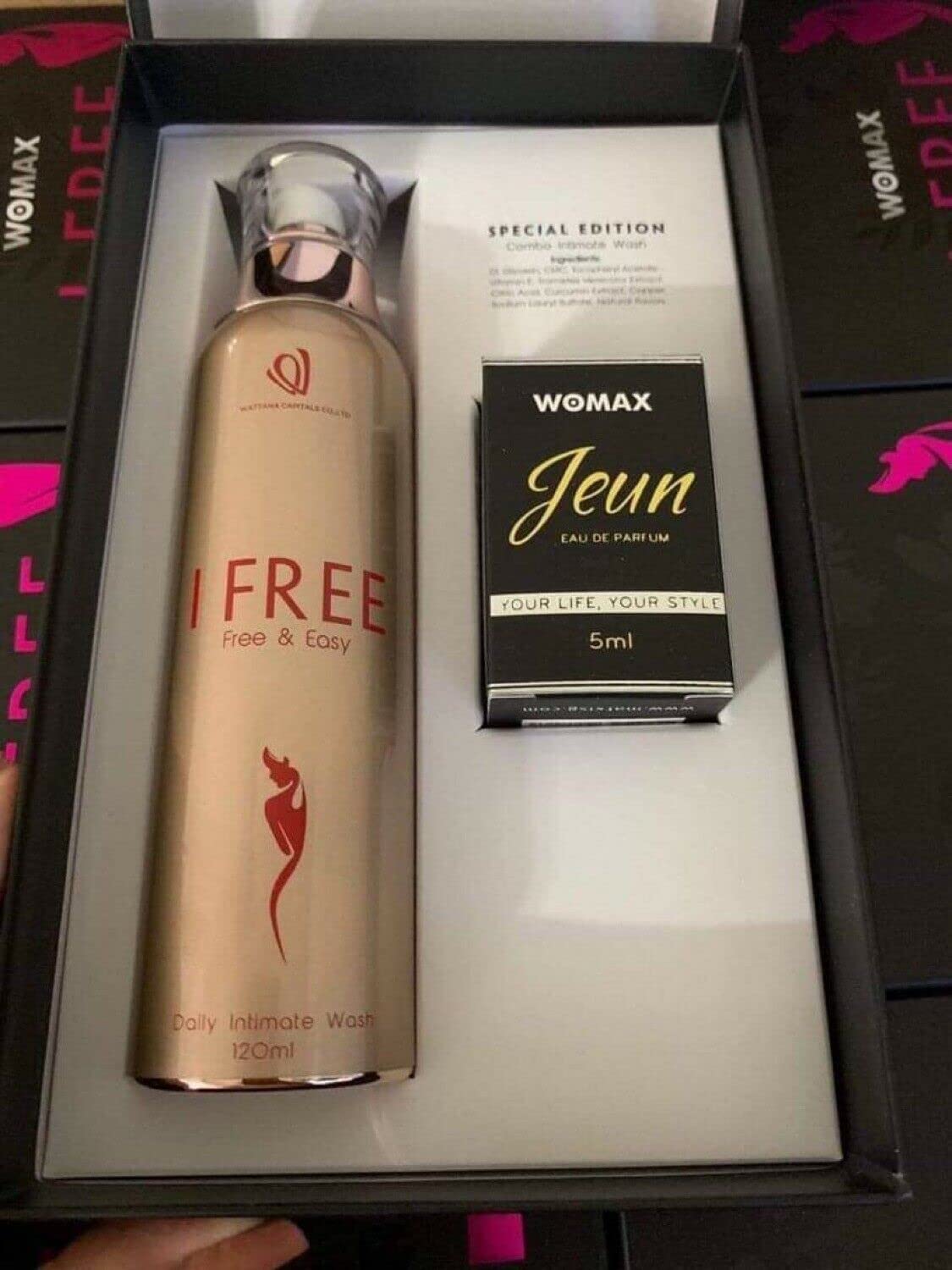 MATXI S.G Combo IFree -Daily Intimate Wash- Feminine Care Wash 120ml & Inner Perfume Jeun 5ml MATXI S.G uk supplements