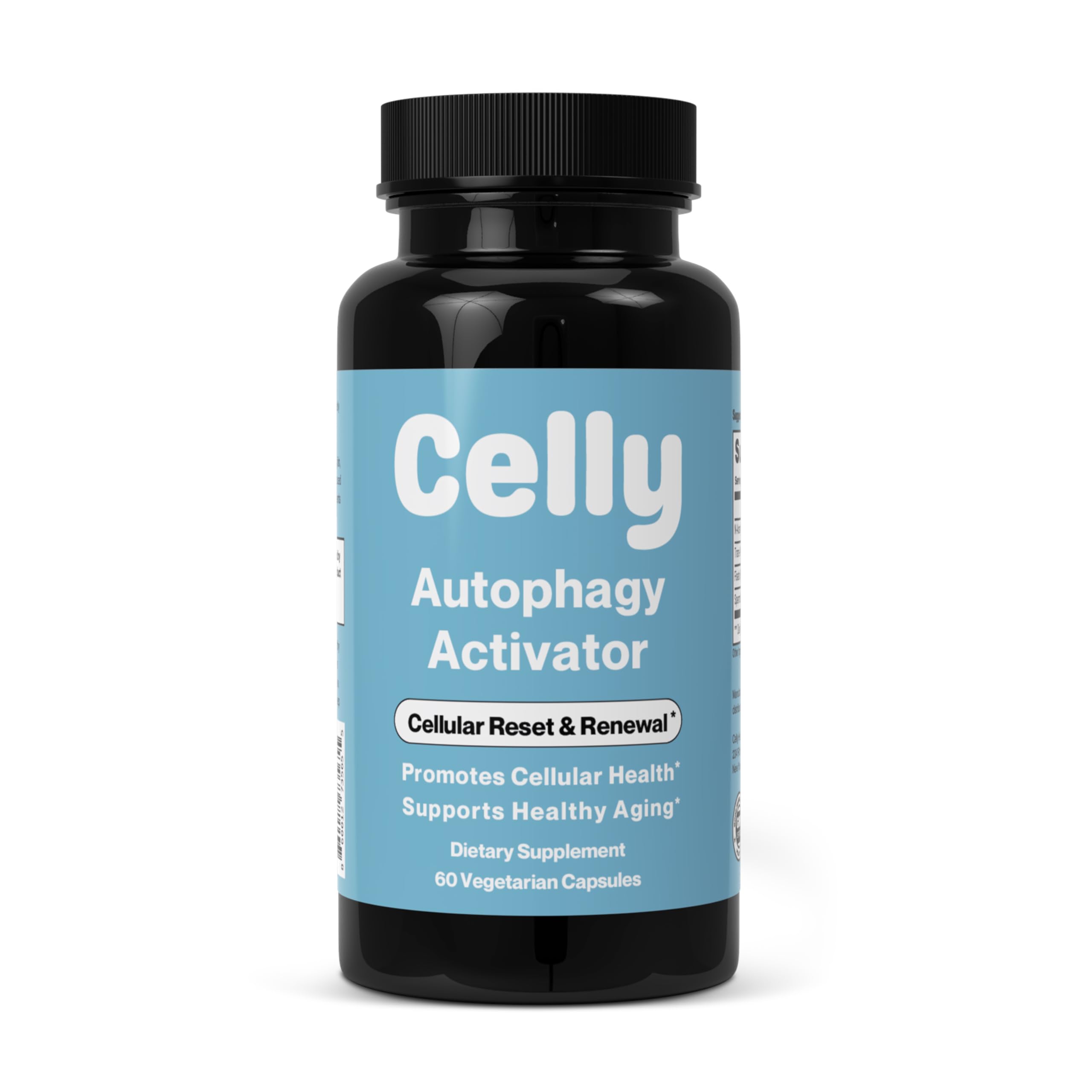 Celly Autophagy Activator | Longevity Supplement for Cellular Nutrition and Healthy Aging | Promotes Cell Renewal with Spermidine, Pterostilbene, Fisetin, and NAC | Made in USA & 3rd Party Tested Celly uk supplements