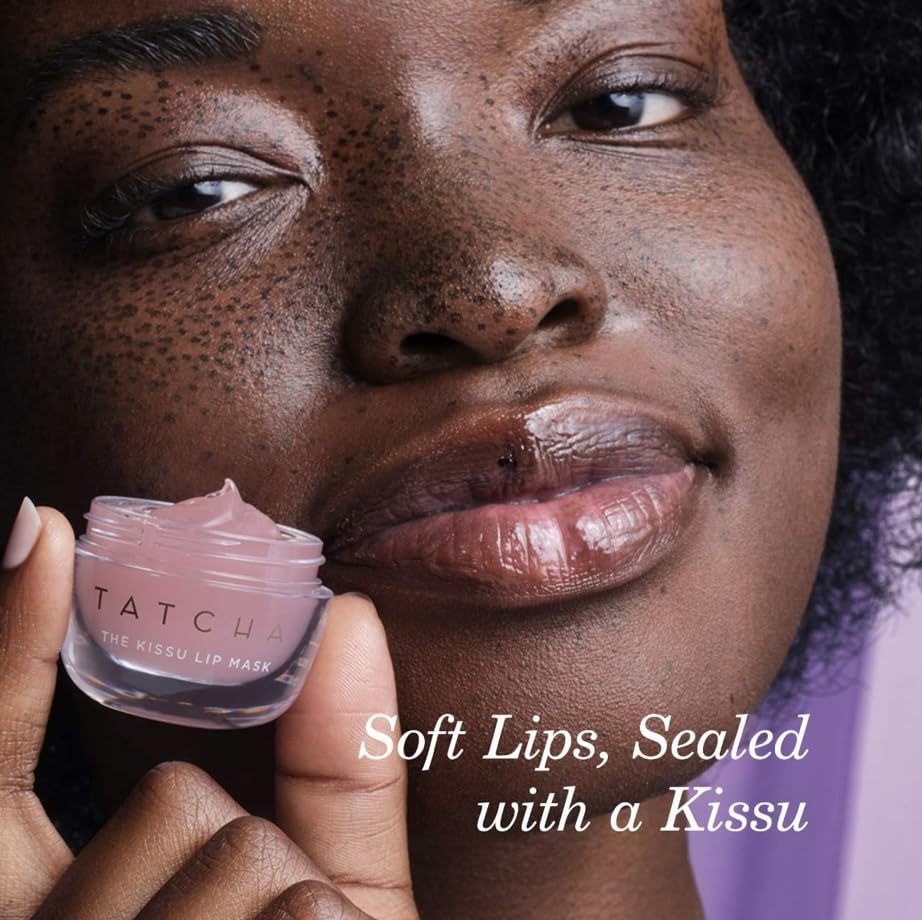 Tatcha Kissu Lip Mask | Overnight Lip Mask, Visibly Plumps and Softens for Lush Lips, 9.0 G | 0.32 oz TATCHA uk supplements