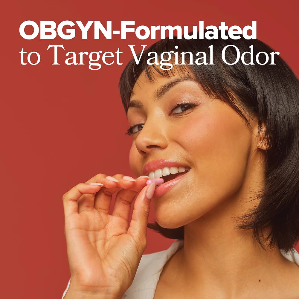 O Positiv URO Vaginal Probiotics for Women pH Balance with Prebiotics & Lactobacillus – Vaginal Health Supplement – Promote Healthy Vaginal Odor & Flora, 60 Count (Pack of 1), 1 Month Supply O Positiv uk supplements