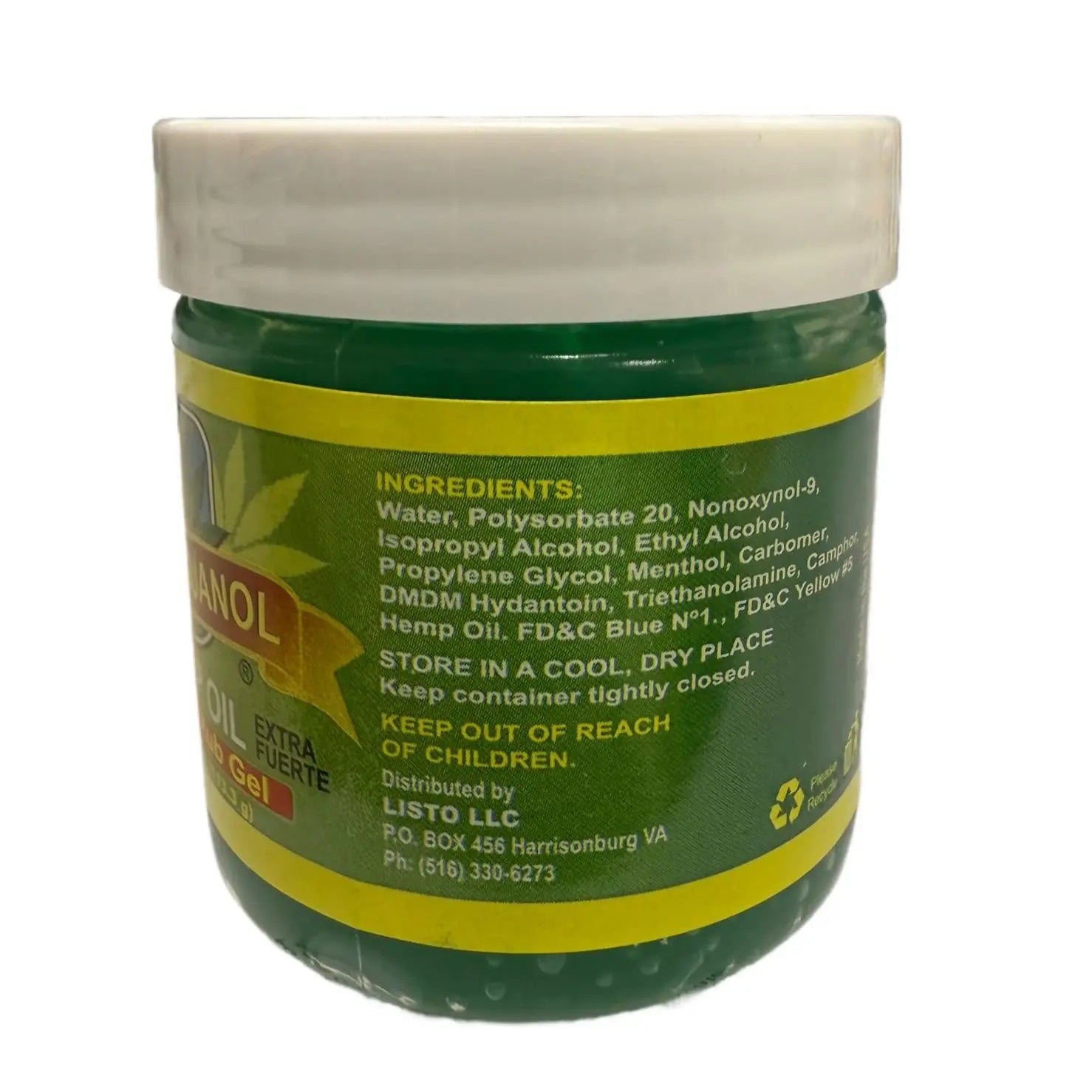 Mariguanol 9 Oz. Extra Strong Muscle Rub Gel with Hemp Oil, Menthol & Camphor – Cooling, Rapid-Absorbing Topical Gel for Active Lifestyles – Net Wt. 9 oz (255.4 g) [Pack of 2] MARIGUANOL uk supplements