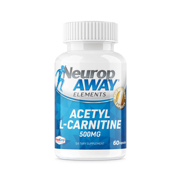 NeuropAWAY Elements Acetyl L-Carnitine 500mg 60ct Acid Resistant Capsules (60 500mg NeuropAWAY uk supplements