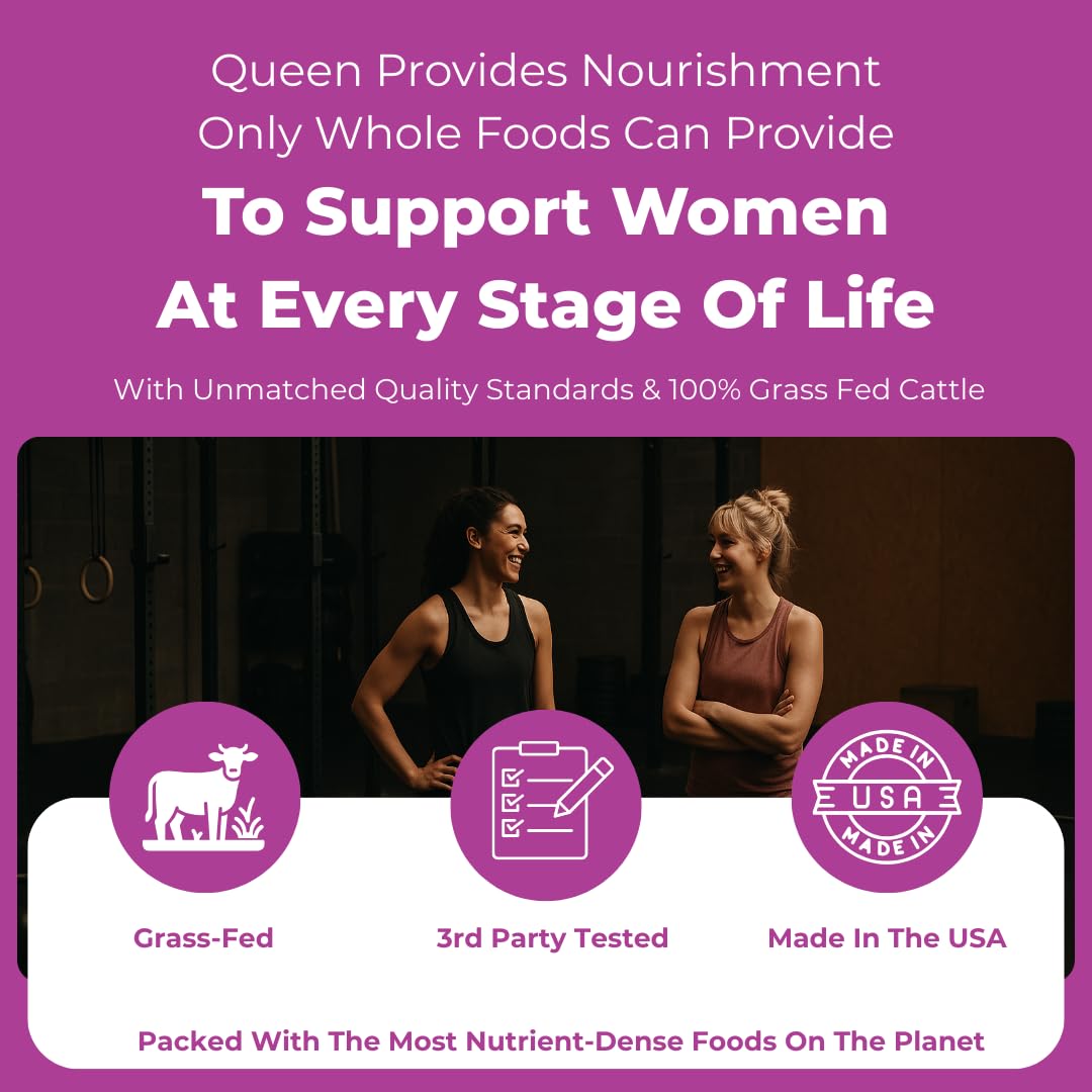 The Fittest Queen Organ Supplement, Hormone & Energy Support, 180 Capsules The Fittest Ever uk supplements