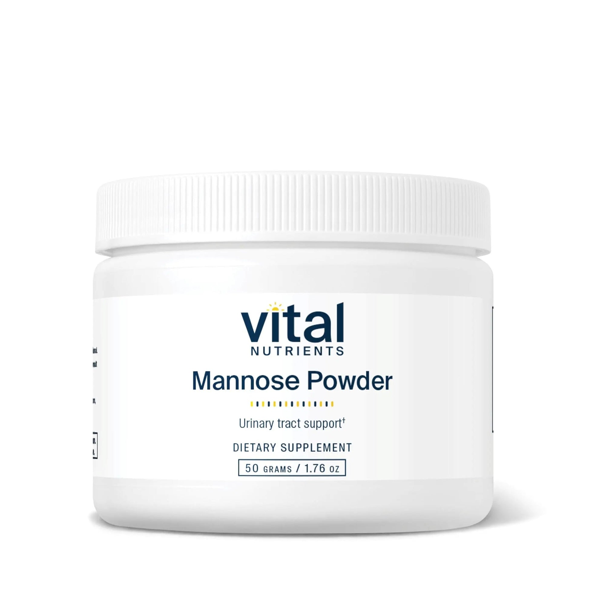 Vital Nutrients Mannose Powder 50g - Vegan D-Mannose Supplement for Urinary Tract and Bladder Support - Gluten, Dairy, Soy Free - Non-GMO - 25 Servings Vital Nutrients uk supplements