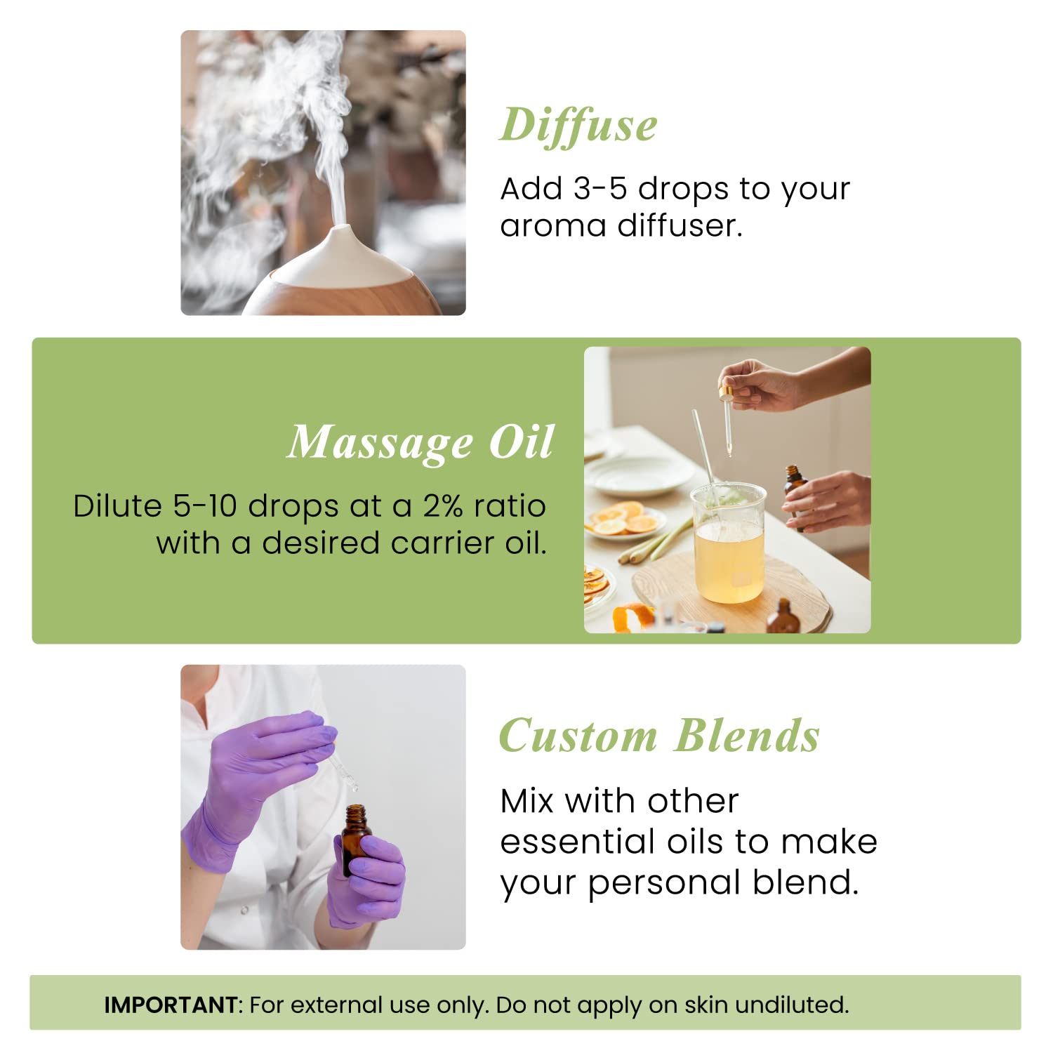 Handcraft Blends Peppermint Essential Oil - Huge 4 Fl Oz - 100% Pure and Natural - Premium Grade Handcraft Blends uk supplements