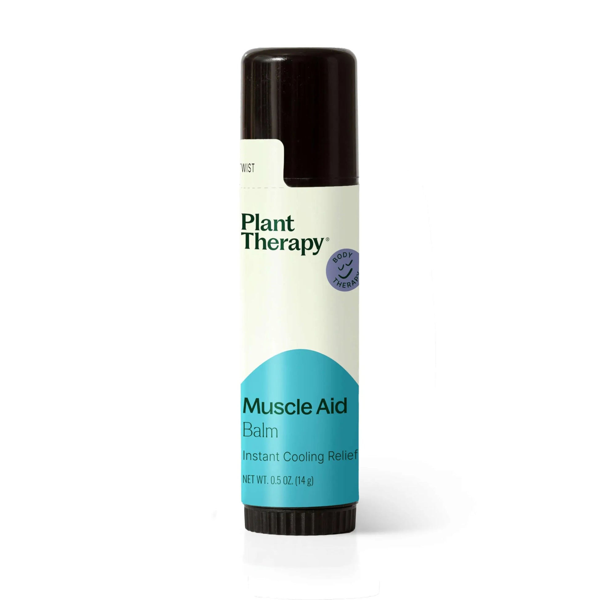 Plant Therapy Muscle Aid Balm .5 oz Soft & Creamy Balm, Cooling Relief, Natural Ingredients Plant Therapy uk supplements