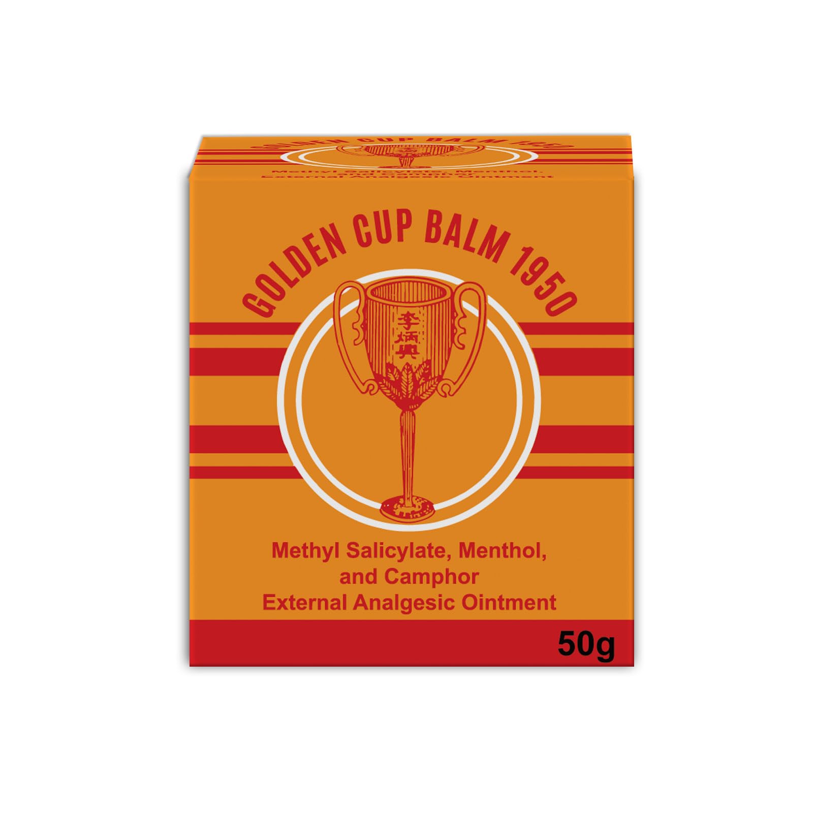 Golden Cup Balm Yellow Herbal Thai Ointment 50g Golden Cup uk supplements