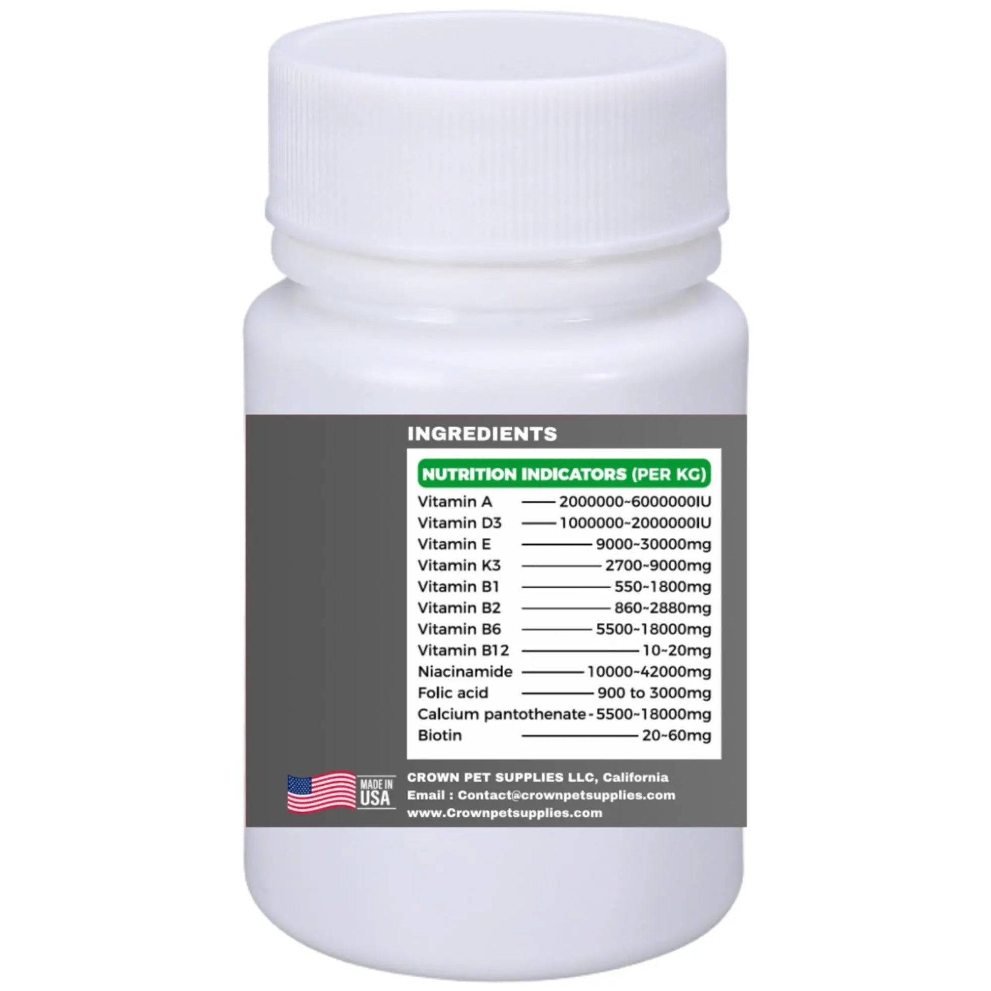 Multivitamin Powder for Pigeons – Ultimate Vitamin Formula for Racing & Breeding – Supports Growth, Bone Strength, Reproductive Health & Feather Health Crown Pet Supplies uk supplements