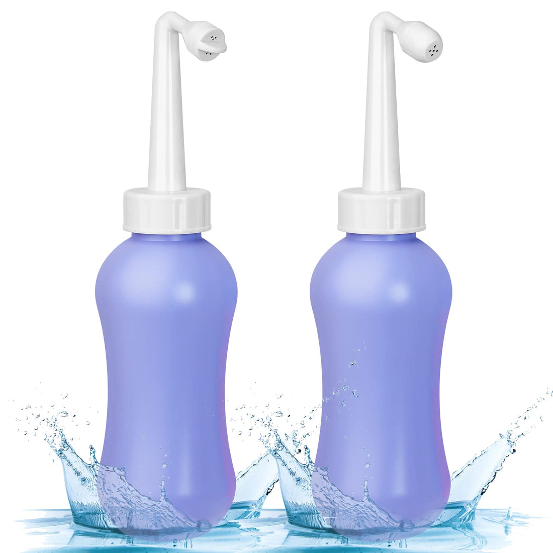 450ml Peri Bottle Postpartum for Feminine Care, 2 Pack Portable Travel Bidet for Toilet, Perineal Bottle VicnKioH uk supplements