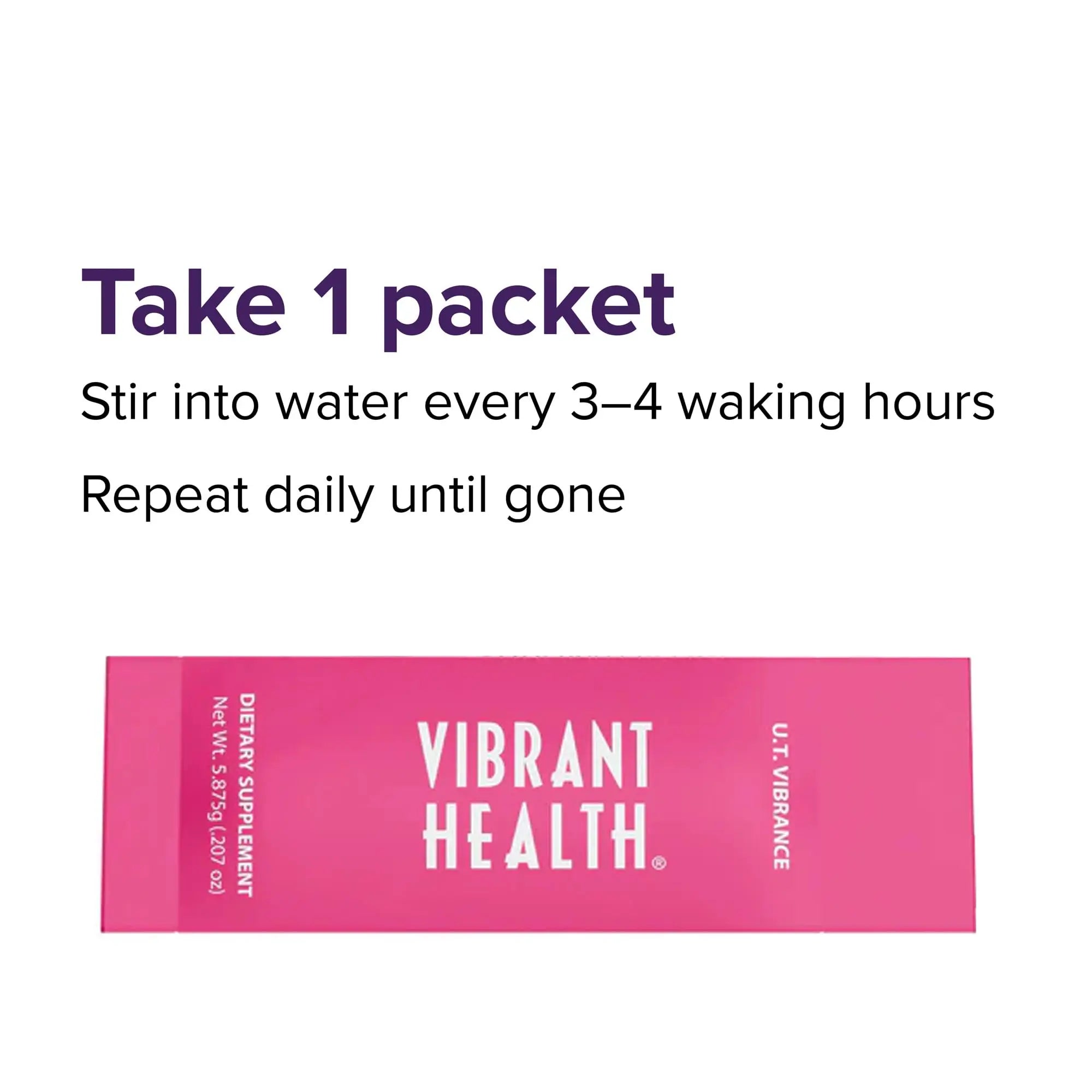 Vibrant Health, U.T. Vibrance Stick Packs, Crisis Intervention for Urinary Tract Health, 10 Servings Vibrant Health uk supplements