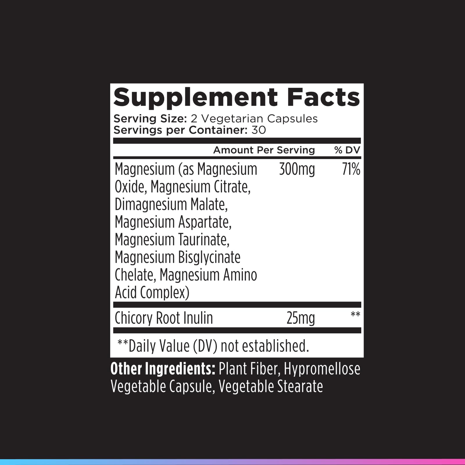 Livingood Daily Magnesium Supplement with Magnesium Glycinate, Citrate, Malate, Oxide, Aspartate, Amino Acid Complex and Chicory Root for Heart Health, Sleep and Muscle Support, 300mg, 60 Capsules Livingood Daily uk supplements