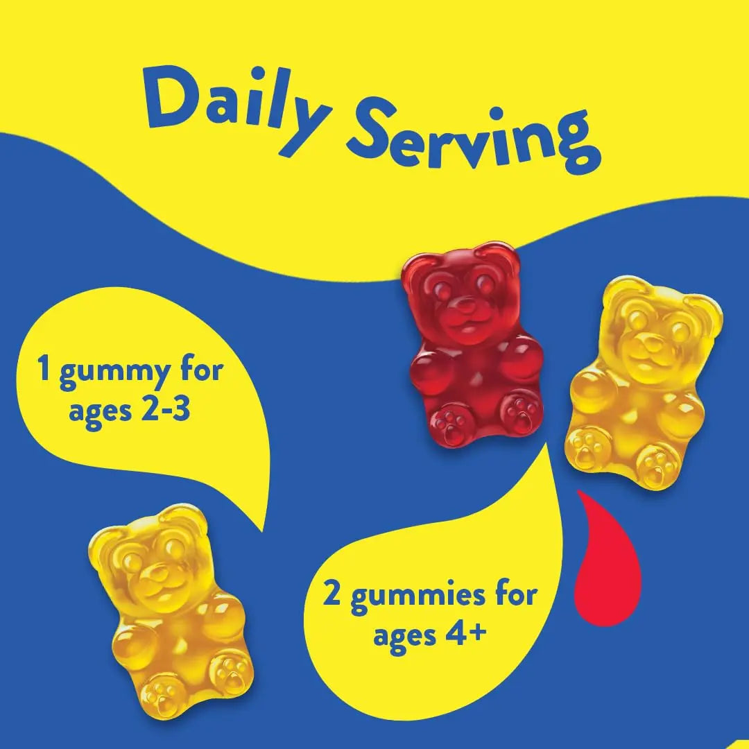 Vitafusion Fiber Well Fit Gummies, 90 Count and L’il Critters Gummy Vites Daily Gummy Multivitamin for Kids, 190 Gummies Vitafusion uk supplements