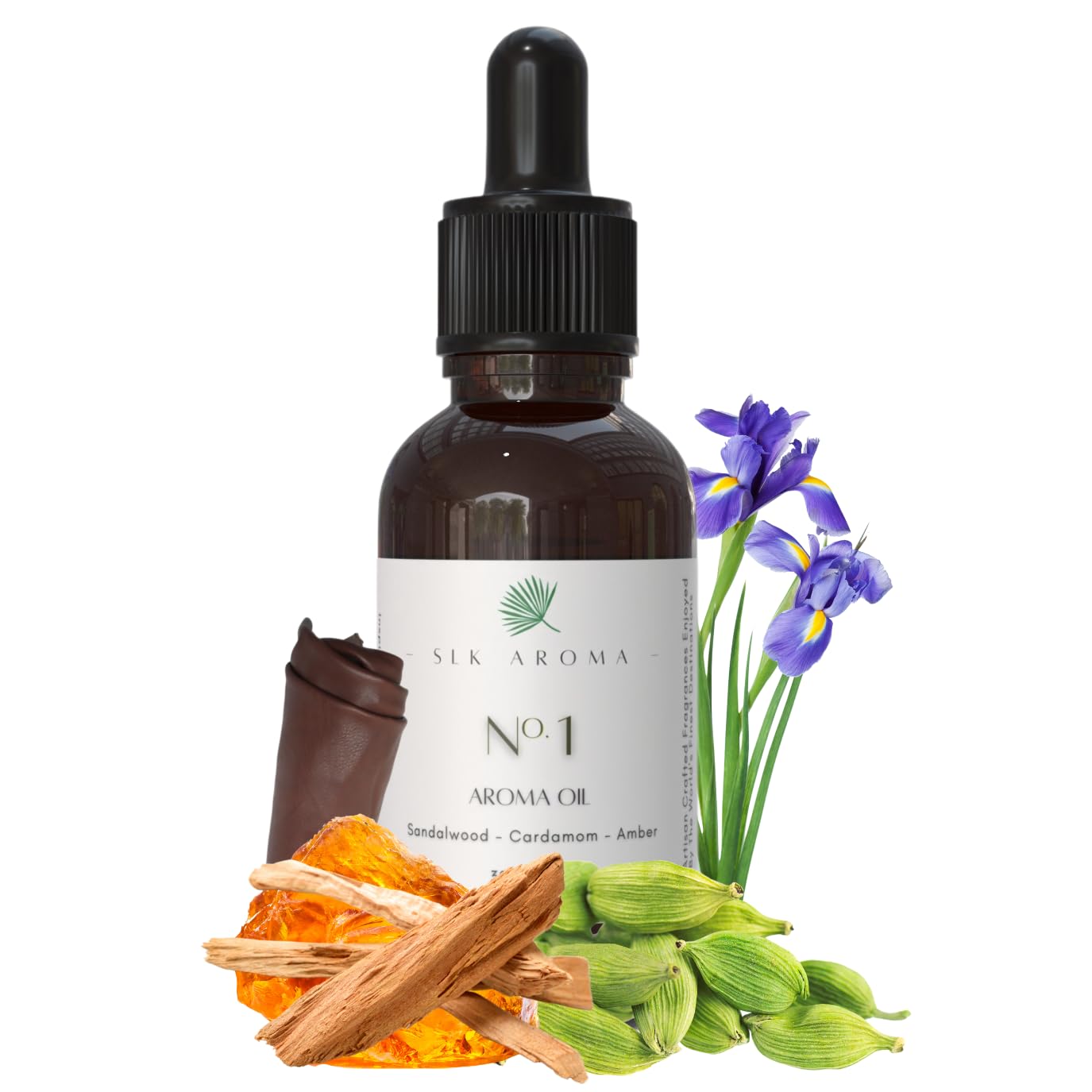SLK Aroma - The No. 1 - Niche Blend of Essential Oils - Sandalwood, Cedarwood, Amber, Musk SLK Aroma uk supplements