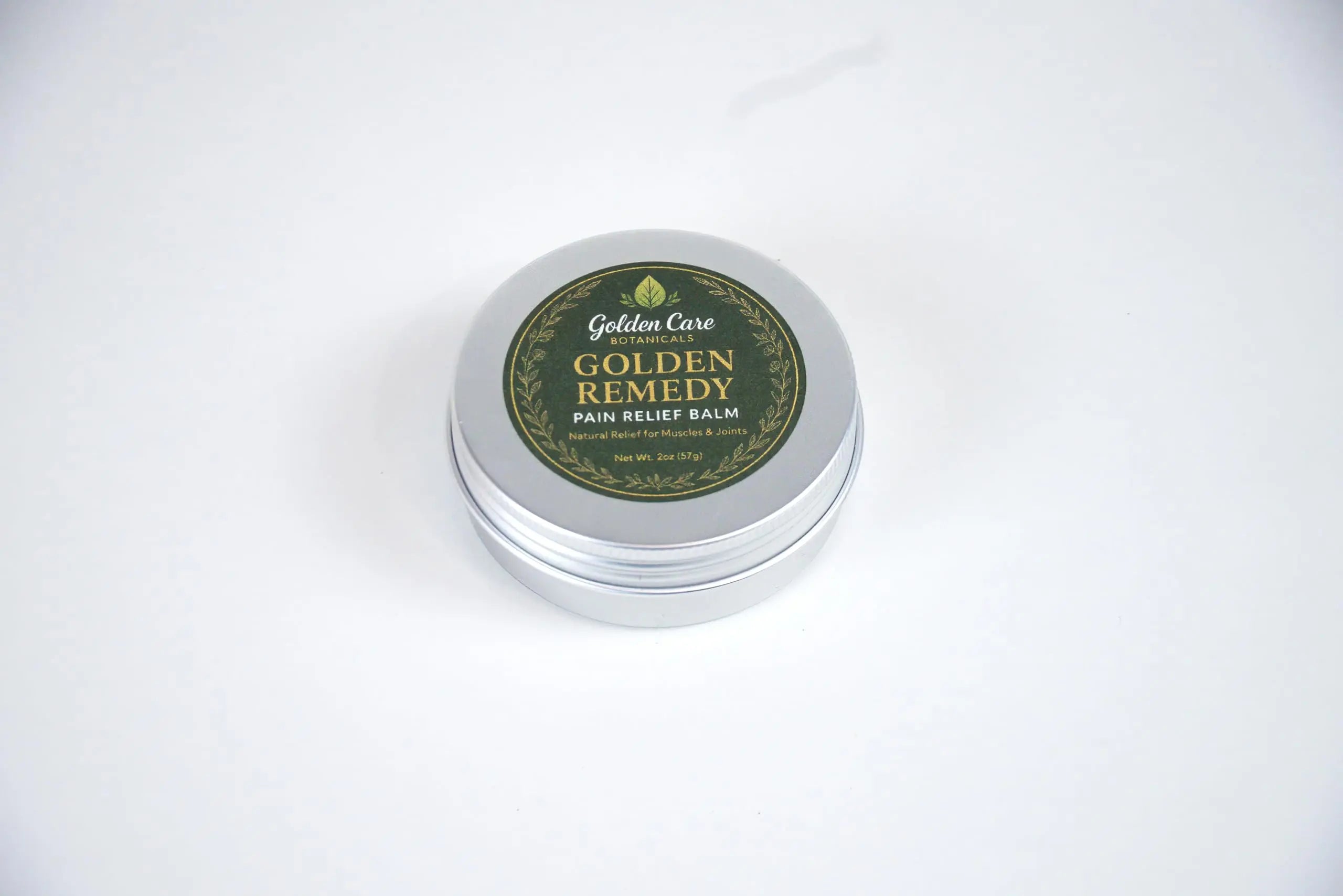 Golden Remedy Pain Balm - Topical Analgesic with Menthol & Camphor - Fast Acting Cooling Formula Golden Care Botanicals uk supplements