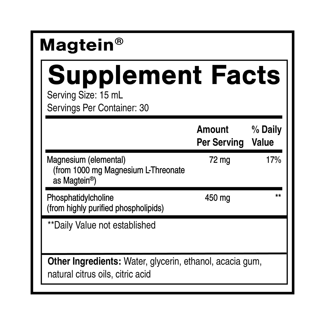 Quicksilver Scientific Liposomal Magtein - Magnesium Supplement for Brain Function Support - Stress, Sleep & Memory Support - Gluten-Free, Sugar-Free & Vegan - 15.2 fl oz (30 Servings) Quicksilver Scientific uk supplements