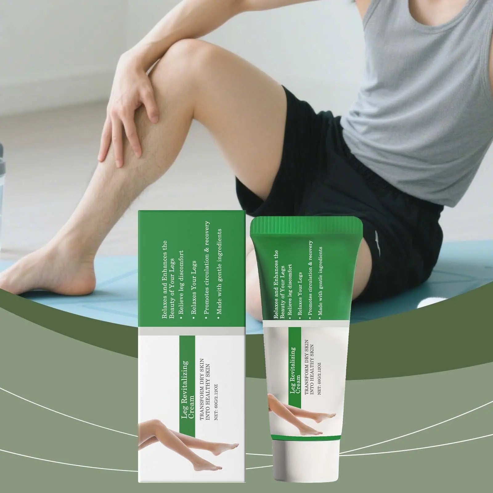 Leg Relief Cream Improves The Feeling Of Soreness And Swelling. Daily Muscle And Joint Care Massage Cream Is Suitable For Sedentary People In The Office To Reli Generic uk supplements